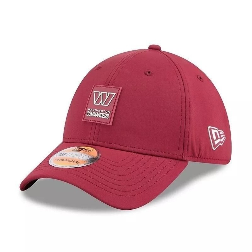 Men's L New Era Washington Commanders 2025 Sideline 39THIRTY Flex Hat